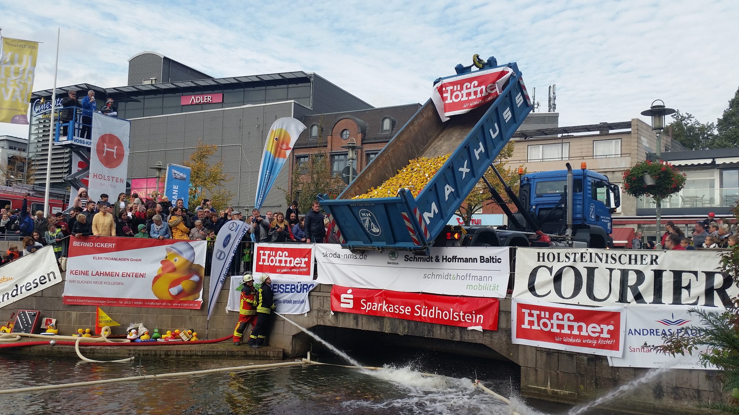 15. Neumünsteraner Entenrennen 2018 – Neumünster, Schleswig-Holstein