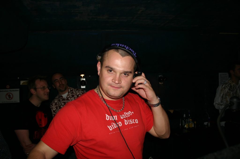 Louis Osbourne im Club Voila in Hamburg 2004