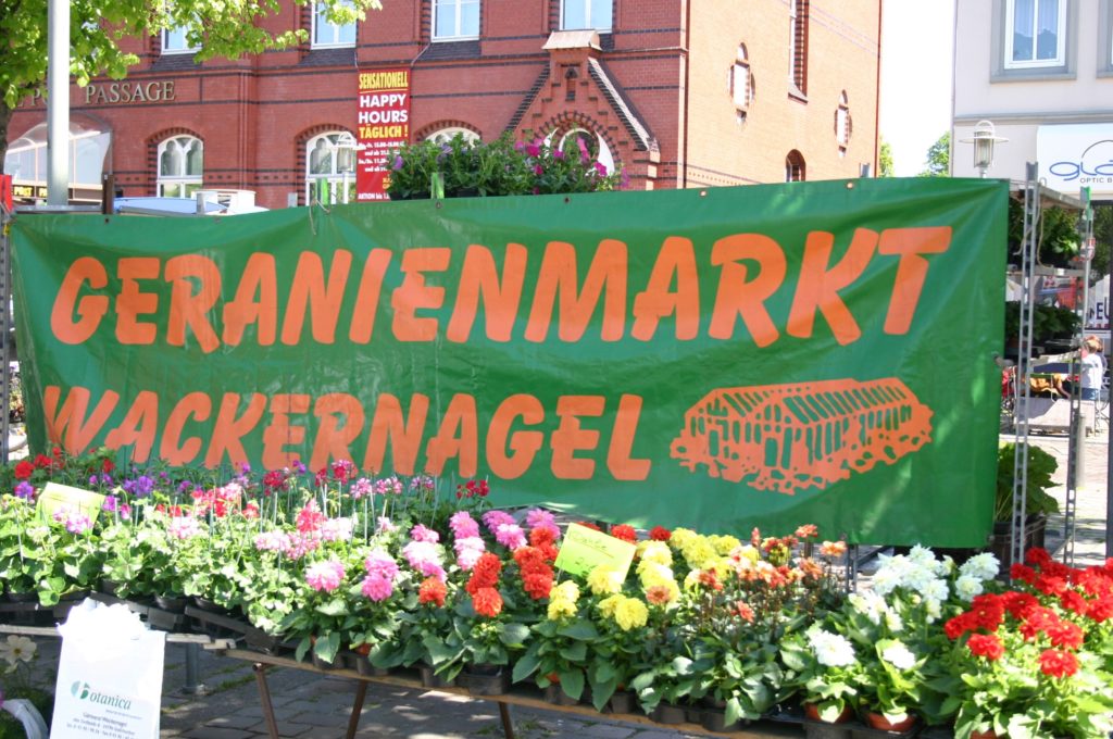 Geranienmarkt Neumünster 2004 – Für Blumen-, Pflanzen- und Gartenfreunde