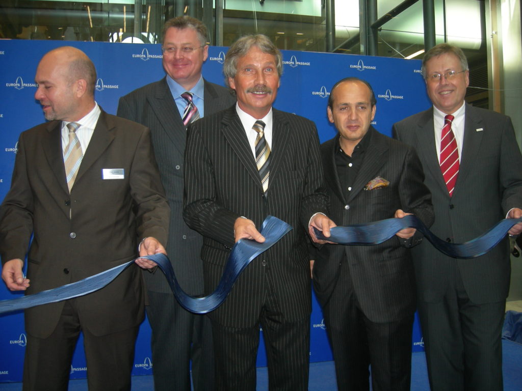 Eröffnung der Europa Passage in Hamburg