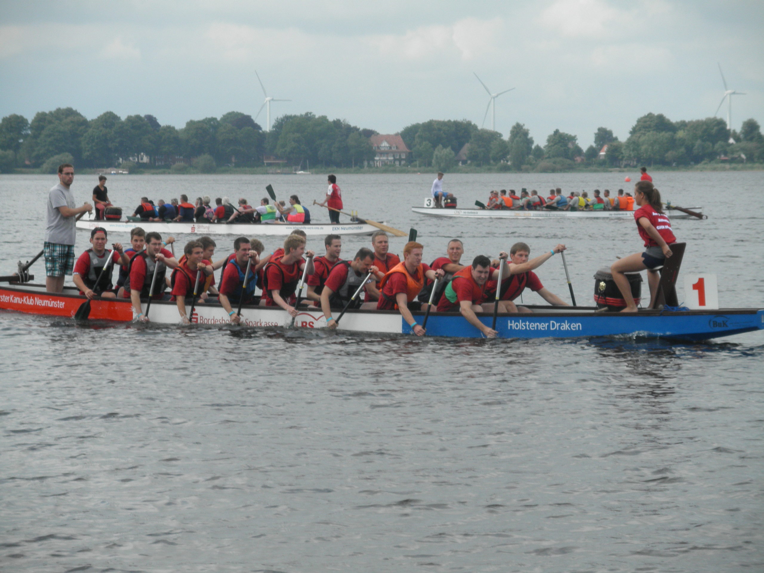 Drachenbootrennen 2013 – EKN-Cup 2013 am Einfelder See in Neumünster