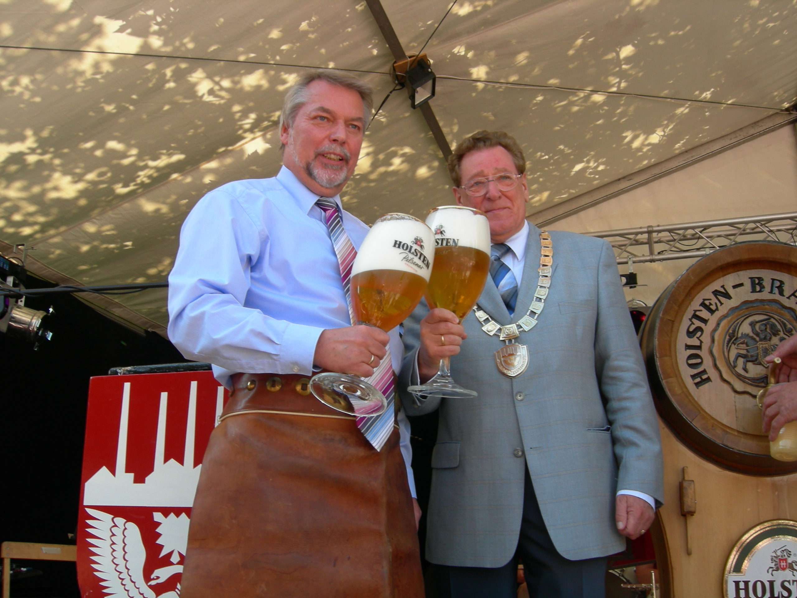 Holstenköste Neumünster 2005 – O´zapft is & Gunter Gabriel